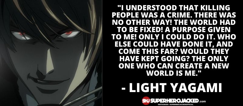 Light Yagami Quotes 10