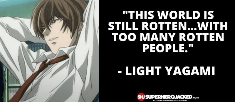 Light Yagami Quotes 4