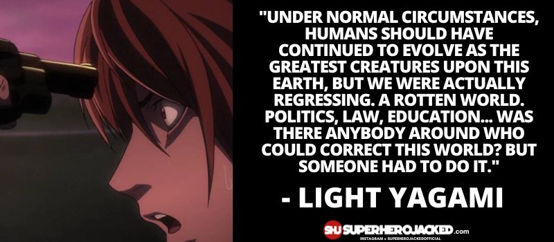 Light Yagami Quotes 9