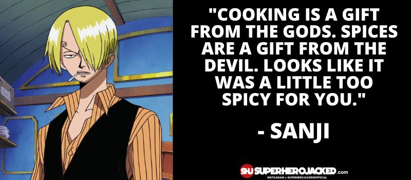Sanji Quotes 10