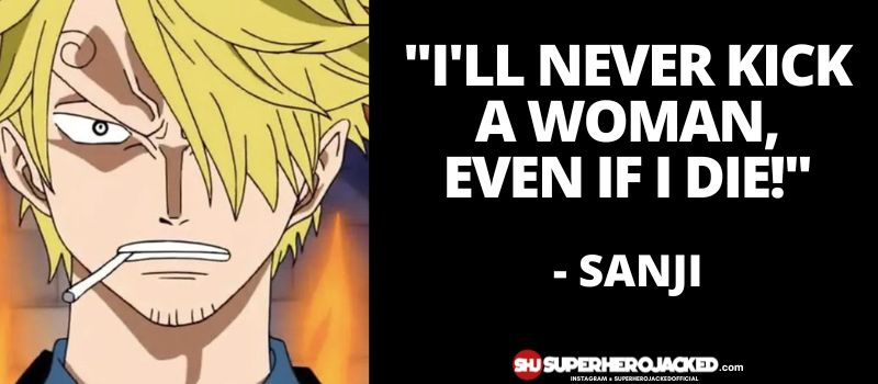 Sanji Quotes 9