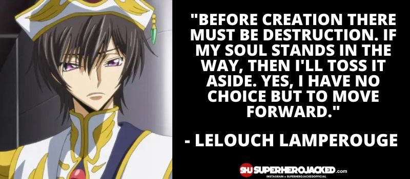 Lelouch Lamperouge Quotes 4