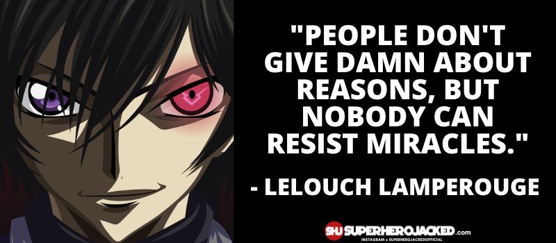 Lelouch Lamperouge Quotes 6