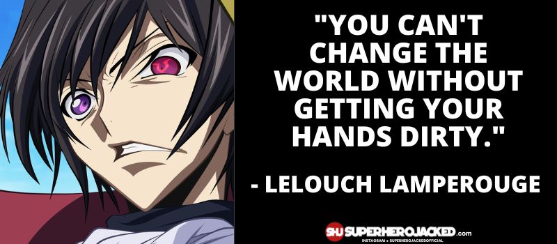 Lelouch Lamperouge Quotes 8