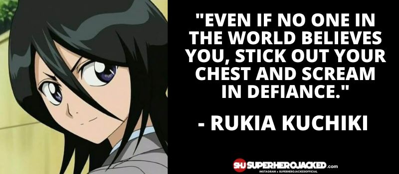 Rukia Kuchiki Quotes 4