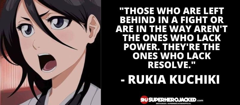 Rukia Kuchiki Quotes 7
