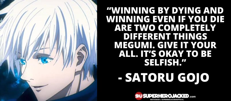 Satoru Gojo Quotes 4