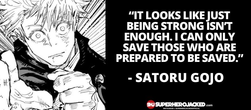 Satoru Gojo Quotes 9