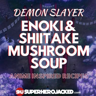 Enoki & Shiitake Mushroom Soup Recipe
