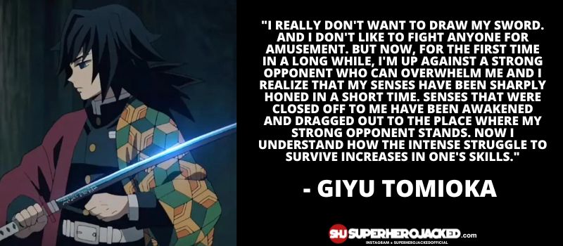 Giyu Tomioka Quotes 10
