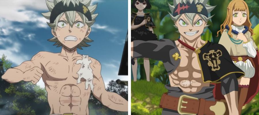 Top Ten Anime Fitness Transformations Of All Time - Asta