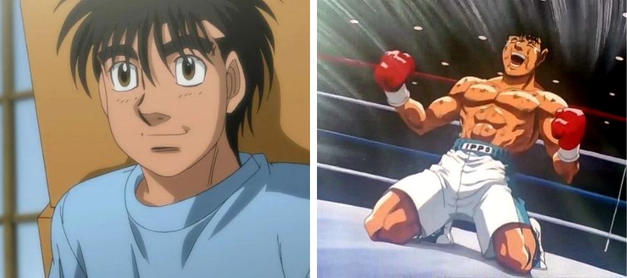 Top Ten Anime Fitness Transformations Of All Time - Ippo Makunouchi (1)