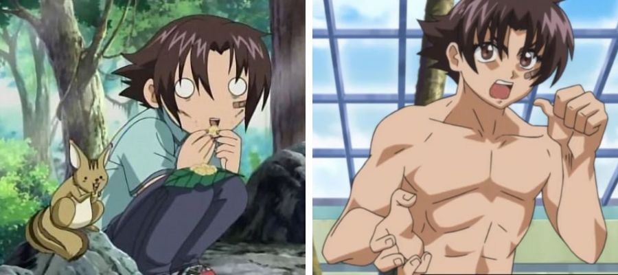 Top Ten Anime Fitness Transformations Of All Time - Kenichi (1)