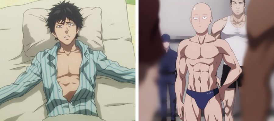 Top Ten Anime Fitness Transformations Of All Time - Saitama