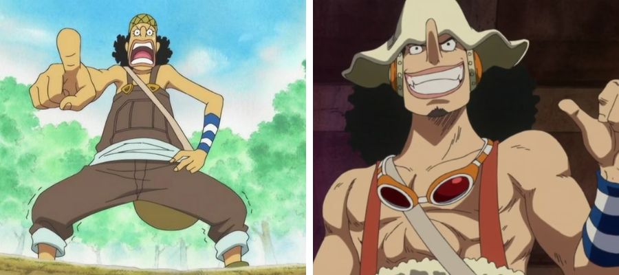 Top Ten Anime Fitness Transformations Of All Time - Usopp