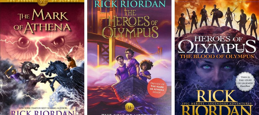 Top Ten Books To Read Like Percy Jackson - Heroes Of Olympus