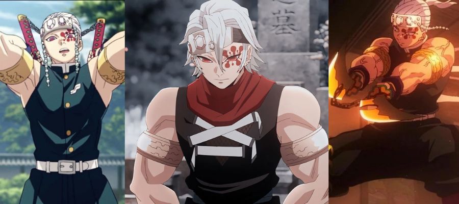 Most Muscular Demon Slayer Characters Tengen Uzui