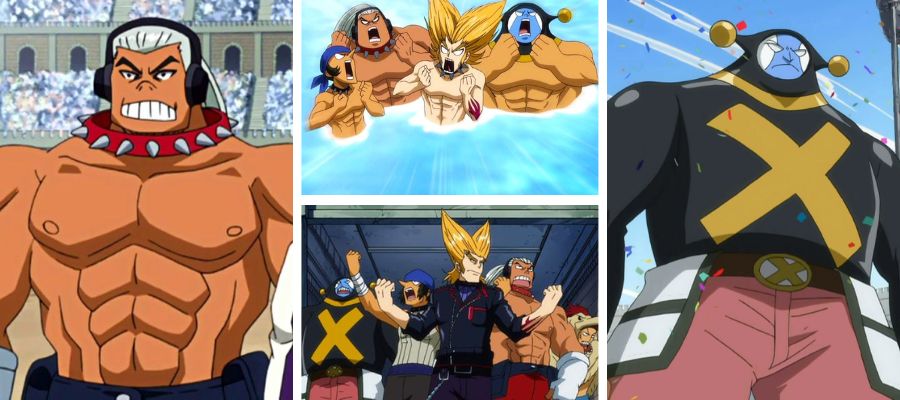 Most Muscular Fairy Tail Characters Jager and Semmes