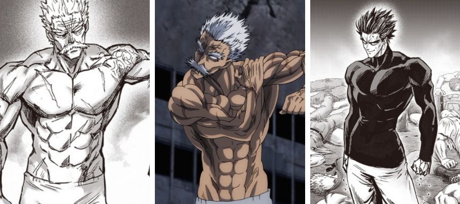 Most Muscular One Punch Man Characters Silver Fang