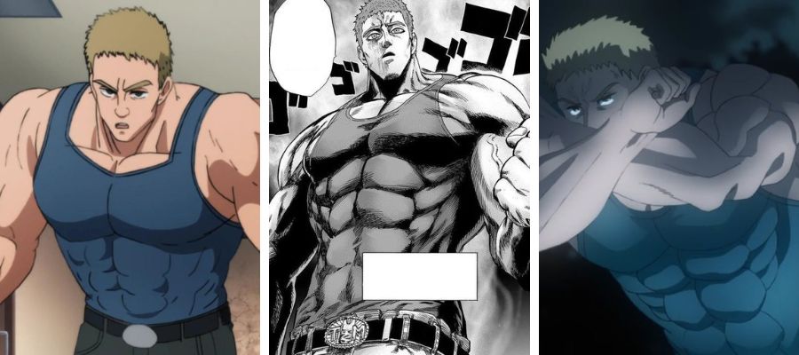 Most Muscular One Punch Man Characters Tanktop Master
